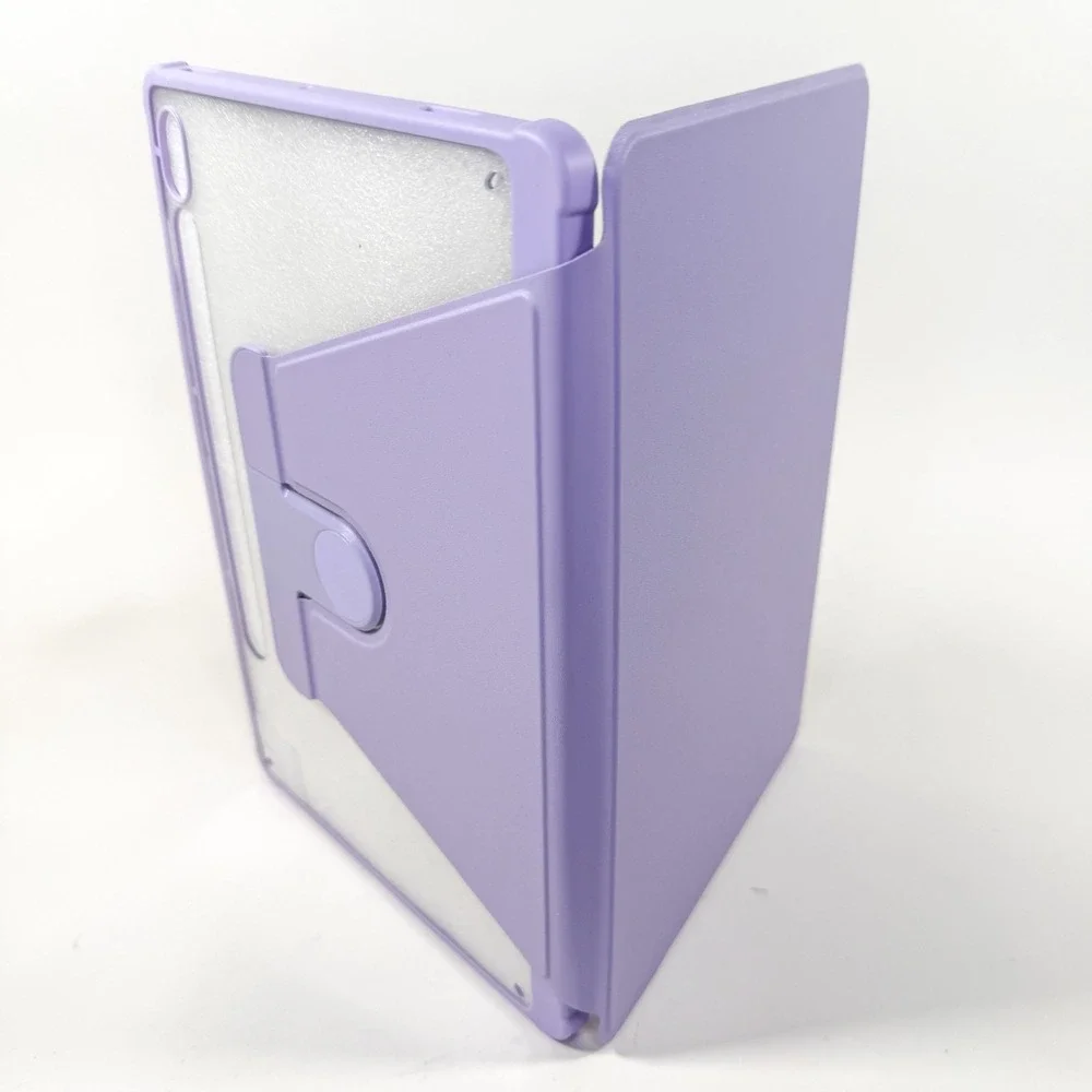 Galaxy Tab S9 / S9 FE Case Lavender JETech Rotating Stand Cover Auto Sleep